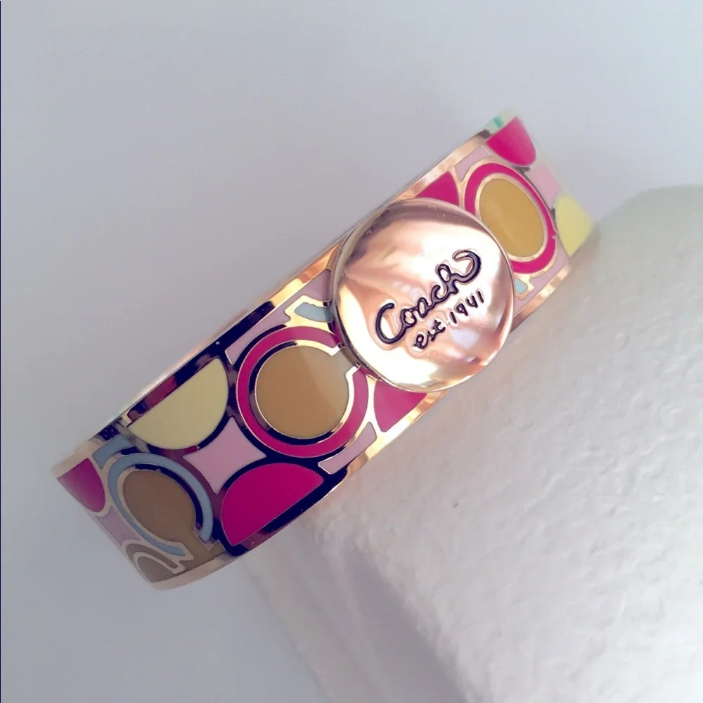 Coach Hinged Bangle - Picture 2 of 14